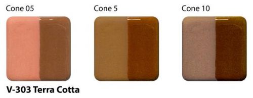 AMACO Velvet Underglaze V-303 - Terra Cotta - 1 pint